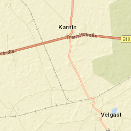 Velgast Street Map