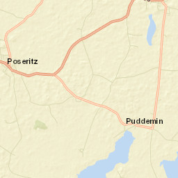 Poseritz Street Map