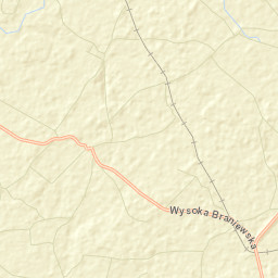 Powiat braniewski Street Map