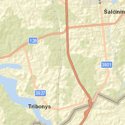 Šalčininkai Street Map