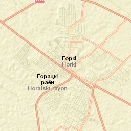 Horki Street Map
