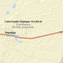 Kiritsy Street Map