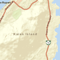 Prince Rupert Street Map