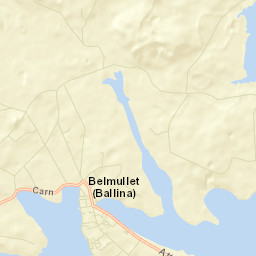 Belmullet Street Map
