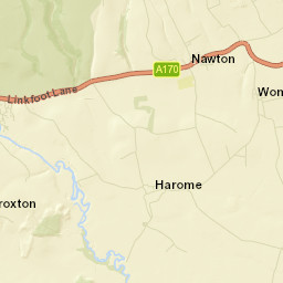 2 Main Street, Harome, York, North Yorkshire Street Map