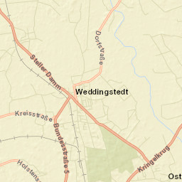 Weddingstedt Street Map