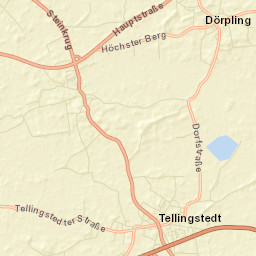 Tellingstedt Street Map