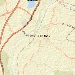 Flintbek Street Map