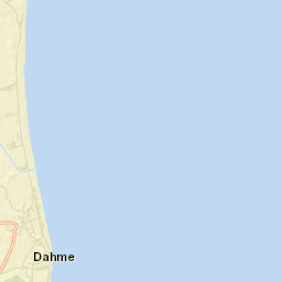 Dahme Street Map