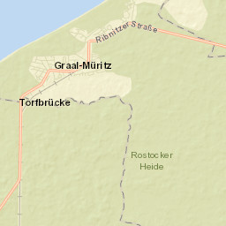 Seeheilbad Graal-Müritz Street Map
