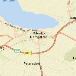 Ribnitz-Damgarten Street Map