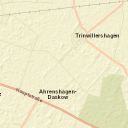 Trinwillershagen Street Map