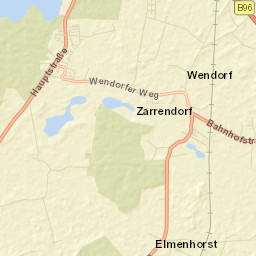 Wendorf Street Map