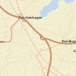 Brandshagen Street Map