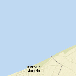 Ustronie Morskie Street Map