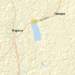 Kępice Street Map