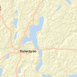 Sulęczyno Street Map