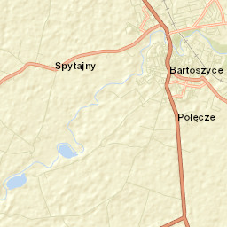Bartoszyce Street Map