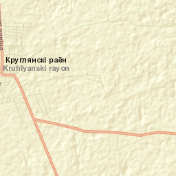 Kruhlaye Street Map