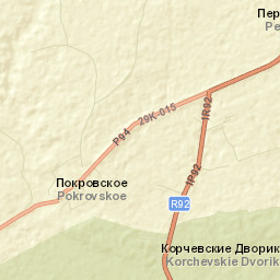 Peremyshl’skiy Rayon Street Map