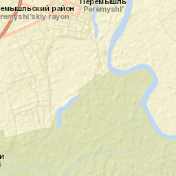 Peremyshl’ Street Map