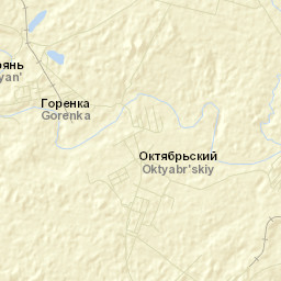 Oktyabr’skiy Street Map