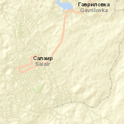 Salair Street Map