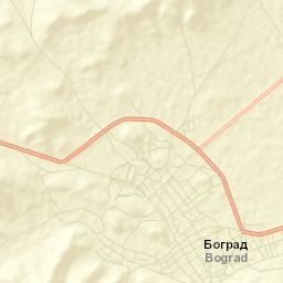 Bograd Street Map
