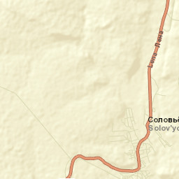 Solovjevsk Street Map