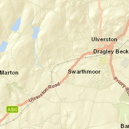 1 Daltongate, Ulverston, Cumbria LA12, UK Street Map