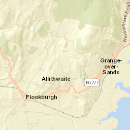 Cartmel, Grange-over-Sands, Cumbria LA11 6QB Street Map