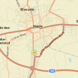 Lohe-Rickelshof Street Map