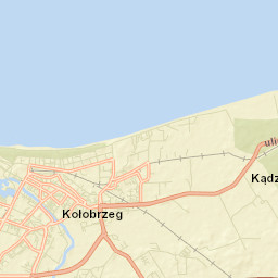 Kołobrzeg Street Map