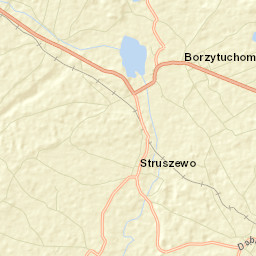 Borzytuchom Street Map