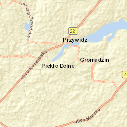 Przywidz Street Map