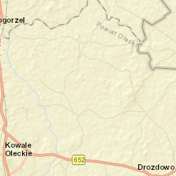 Kowale Oleckie Street Map