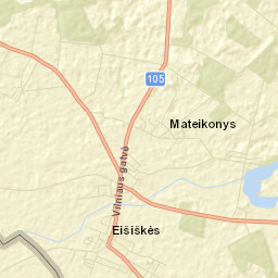 Eišiškės Street Map