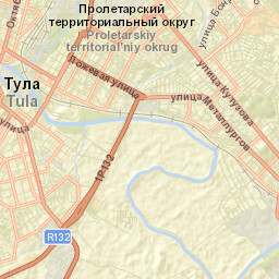 Tula Street Map