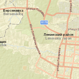 Saransk Street Map