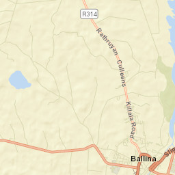 Ballina Street Map