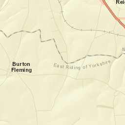 Witch Lane, Bridlington, East Riding of Yorkshire Street Map