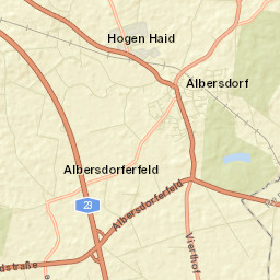 Albersdorf Street Map