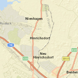 Nienhagen Street Map