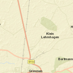 Grimmen Street Map