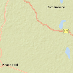 Krasnopol Street Map