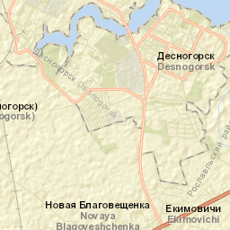 Desnogorsk Street Map