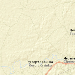 Cherepet’ Street Map