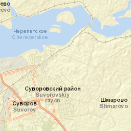 Suvorov Street Map