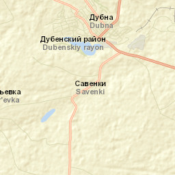 Dubna Street Map
