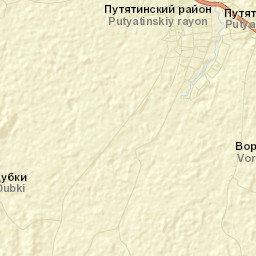 Putyatino Street Map
